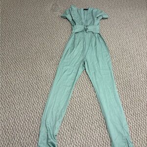 Elegant Mint Green Jumpsuit